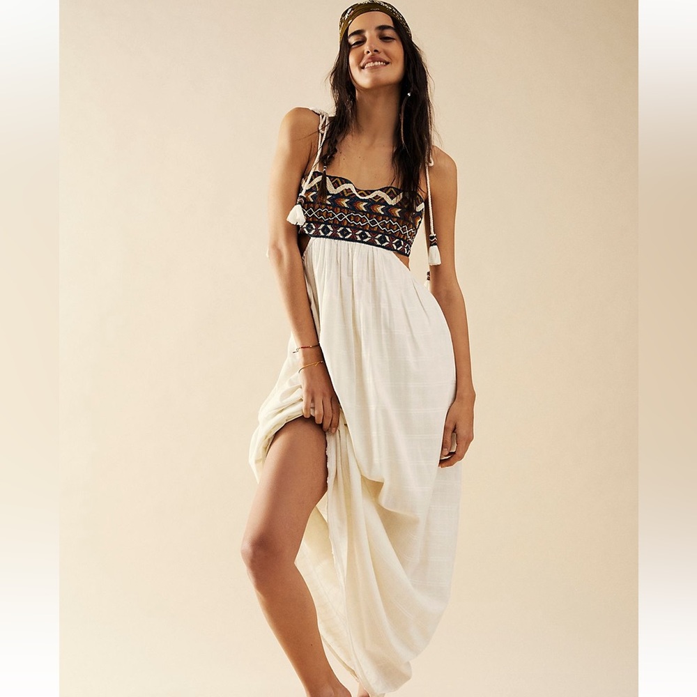 Free people Phoenix maxi dress US SMALL